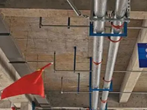 蒙自管廊支架的安装方法